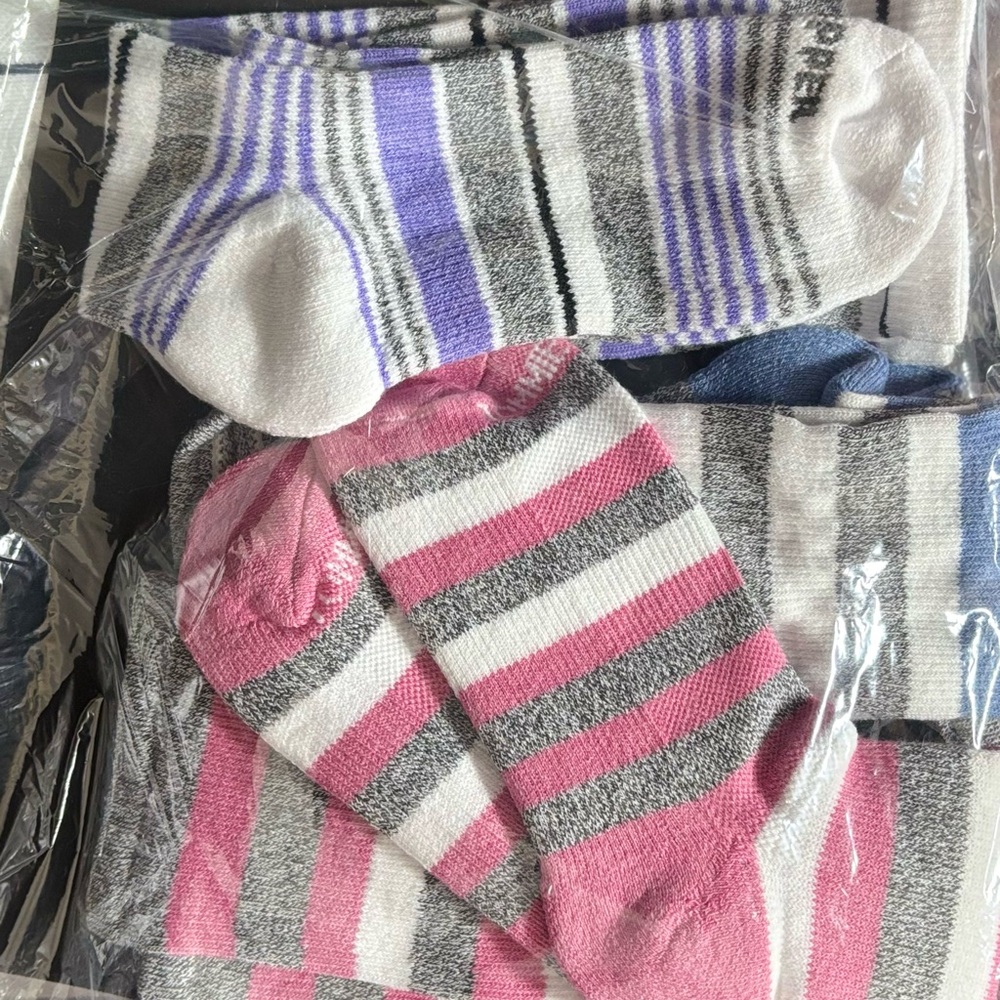 Colorful Striped compression Women's long Socks